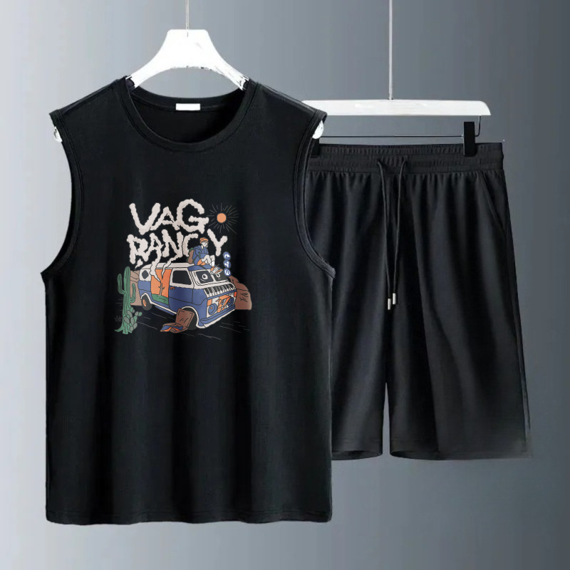 Summer Clothing Beach - Męskie zestawy tank topów 2026 lato
