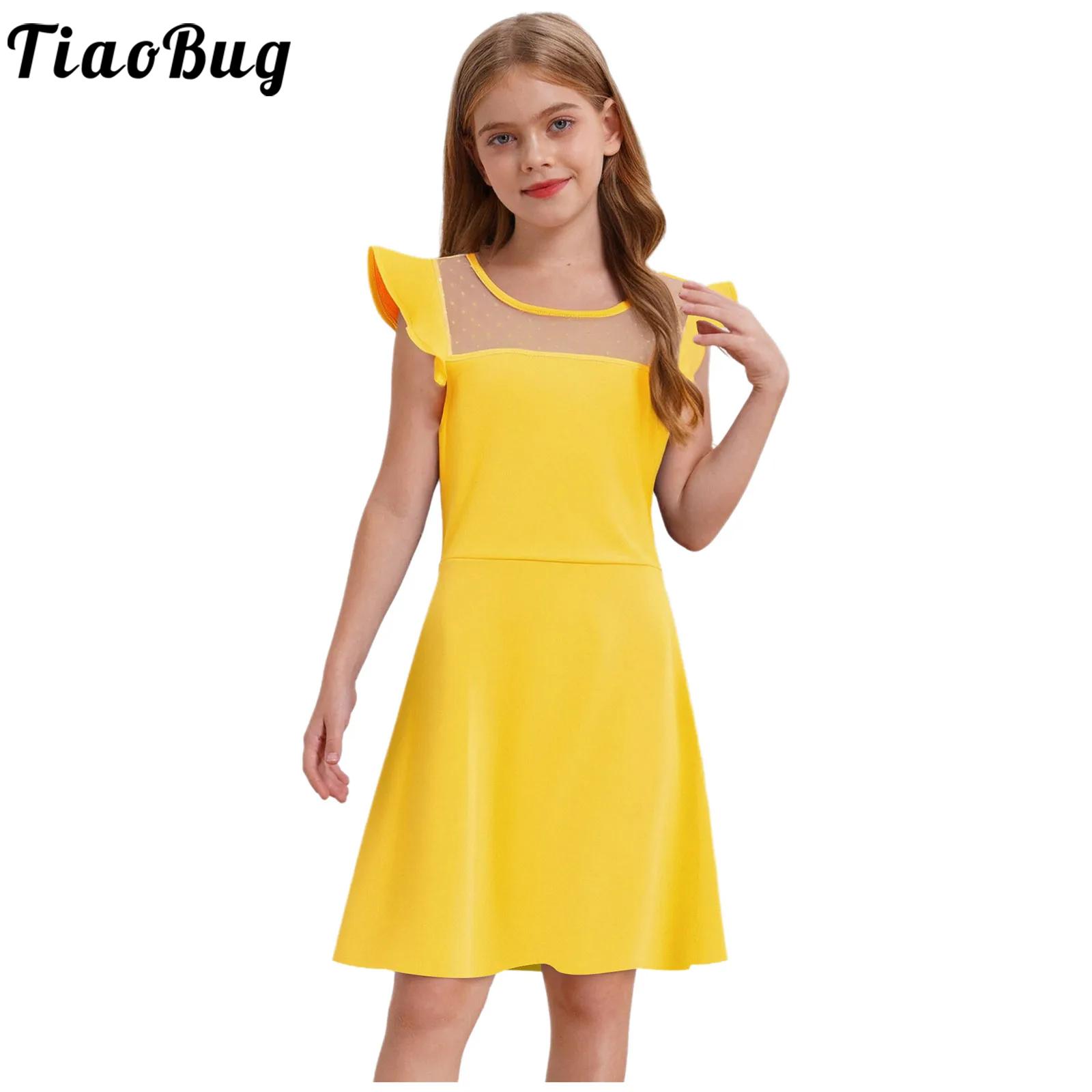Summer Clothing Teen Girls - Sukienki letnie dla nastolatek, falbanki na