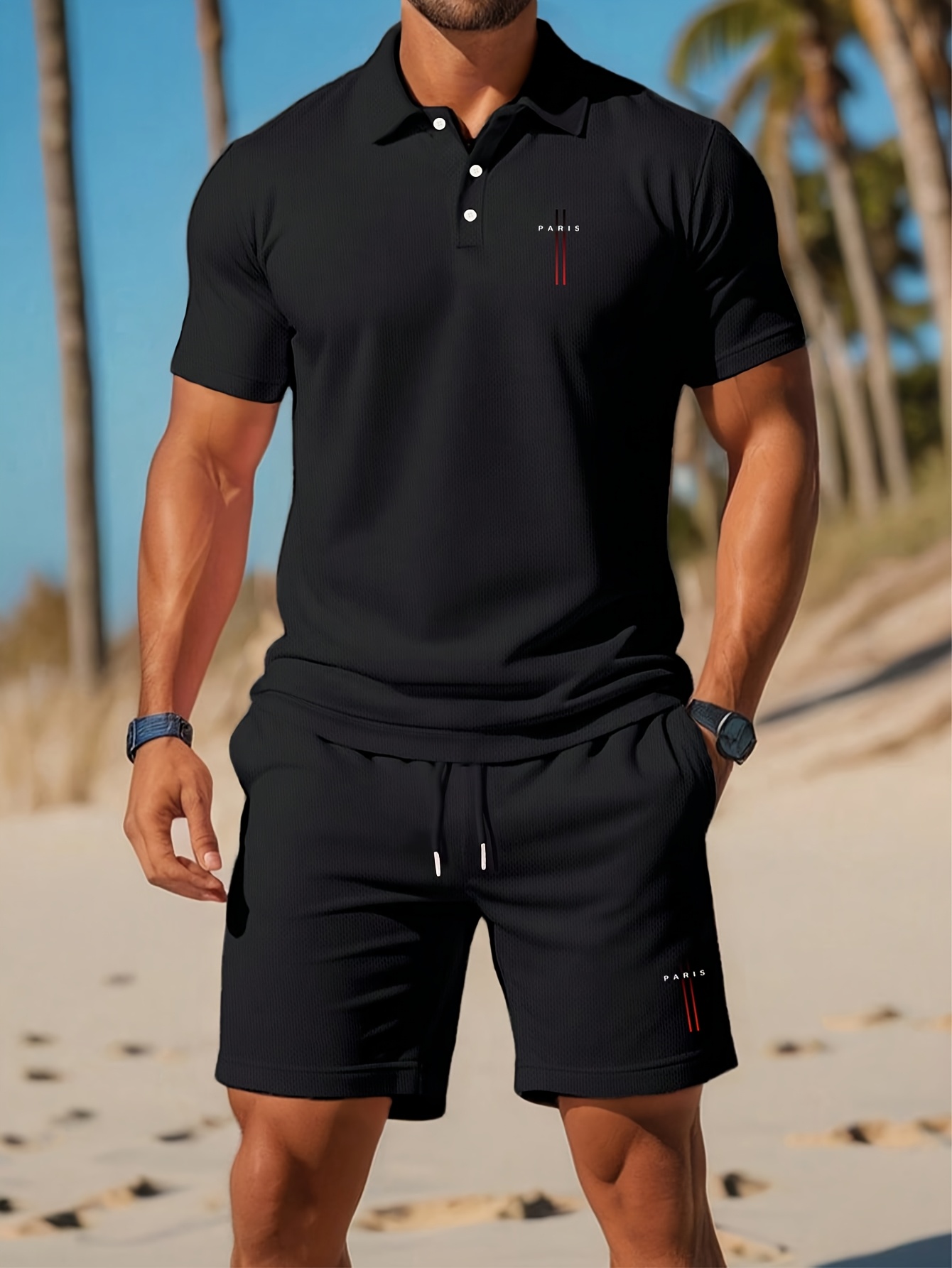 Summer Clothing Shops - Męski zestaw polo na lato 2026