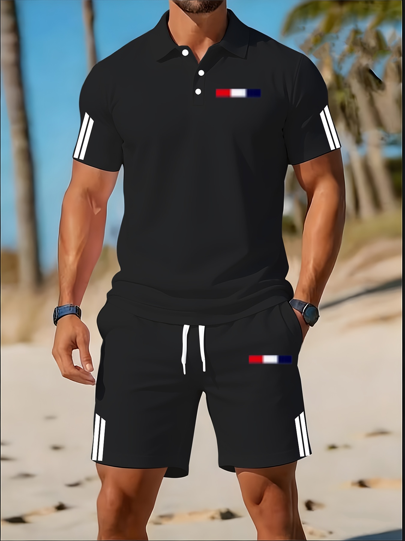Summer Clothing Shops - Męski zestaw polo na lato 2026