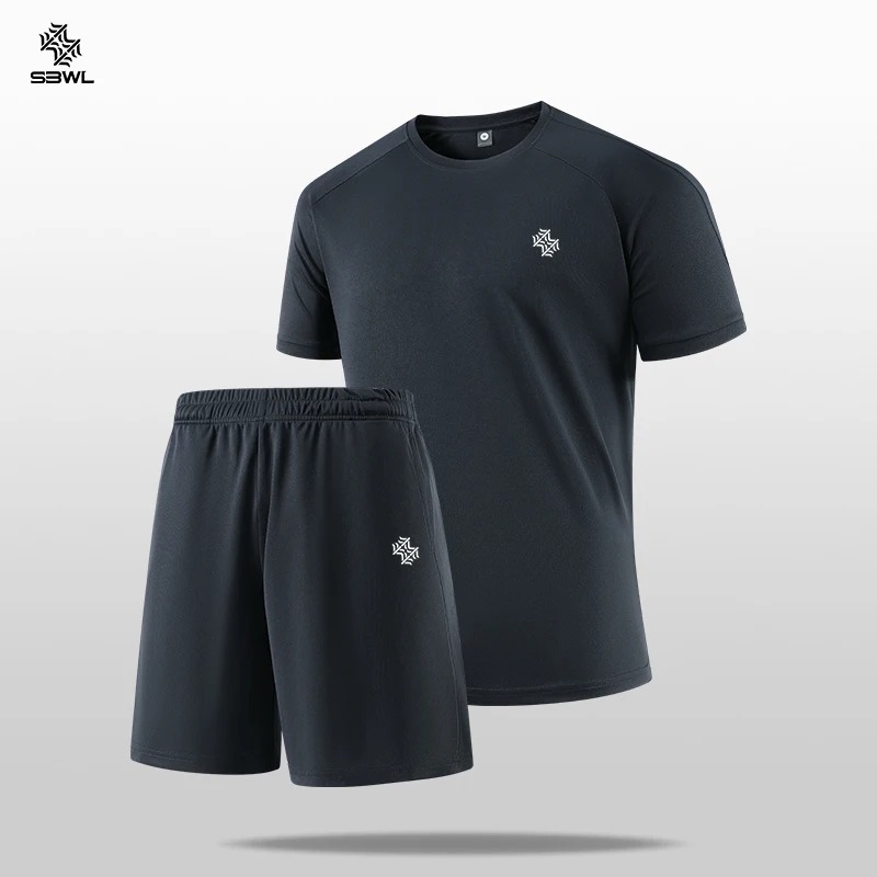 Summer Clothing Beach - Uniwersalny letni męski komplet dwuczęściowy, oddychający,
