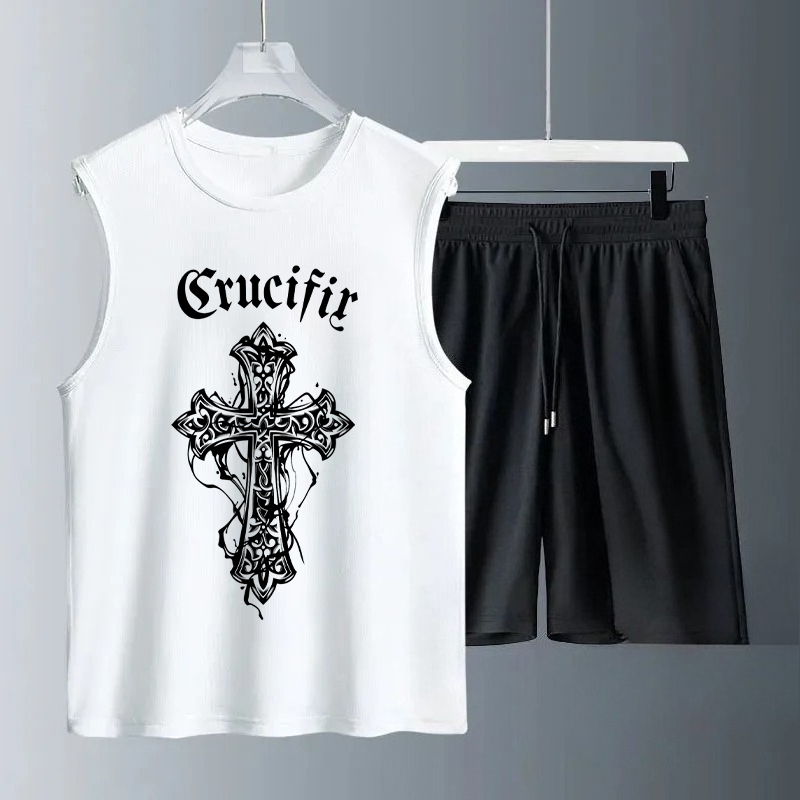 Summer Clothing Beach - Męskie zestawy tank topów 2026 na