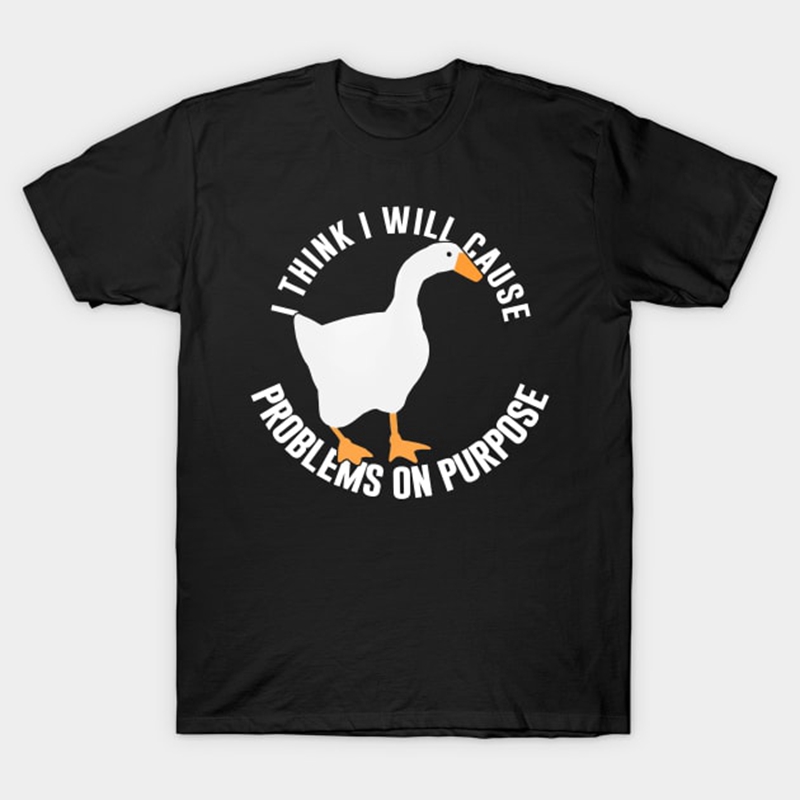 Summer Games Clothing Brand - Koszulka Untitled Goose Game I Think
