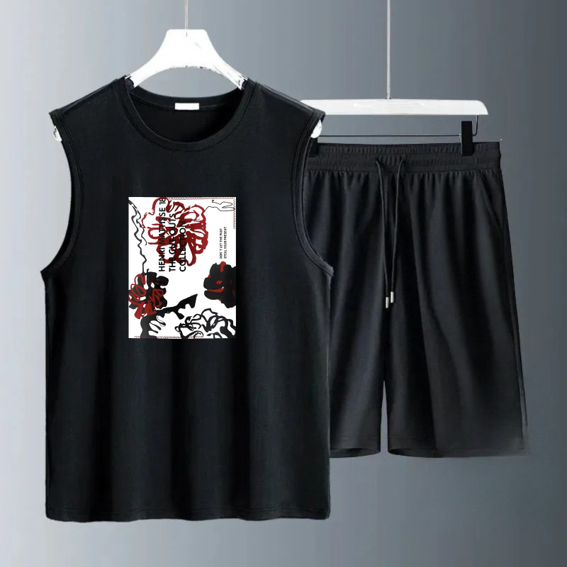 Summer Clothing Beach - Męskie zestawy tank topów 2026 na