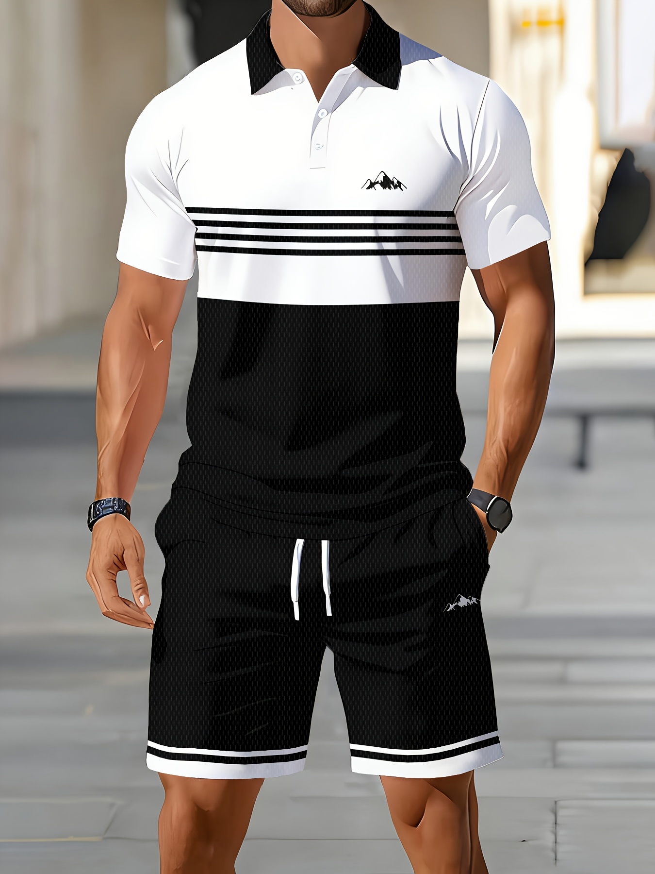 Summer Clothing Shops - Męski zestaw polo na lato 2026