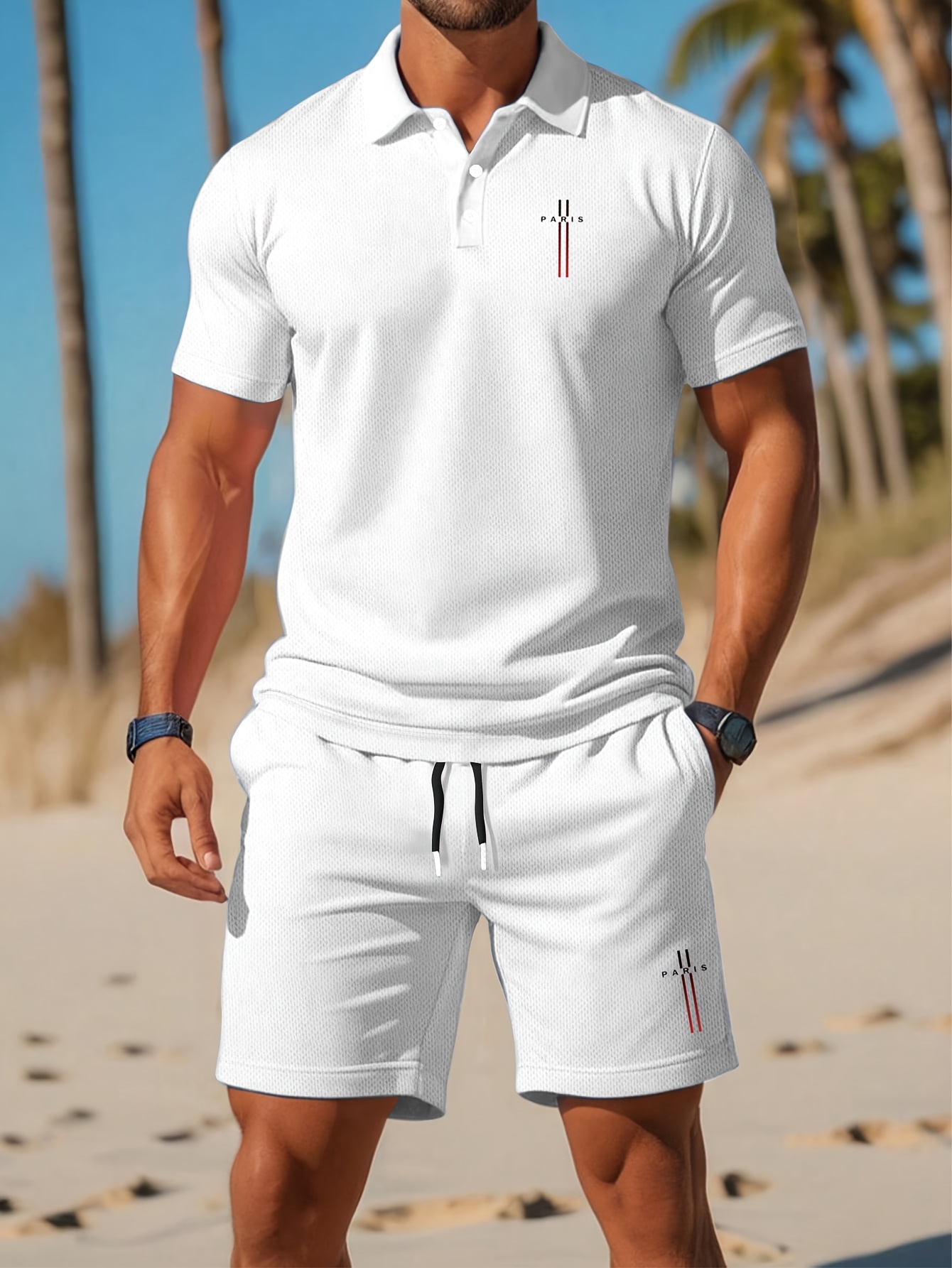 Męski zestaw polo na lato 2026 – Summer Clothing Shops recenzja i cena