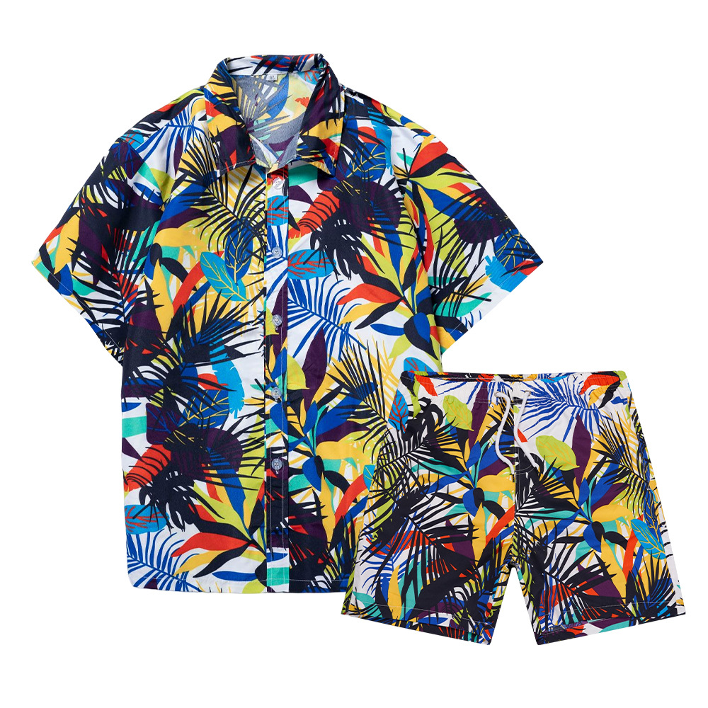Męski zestaw: koszula z krótki – Summer Clothes Fashion recenzja i cena