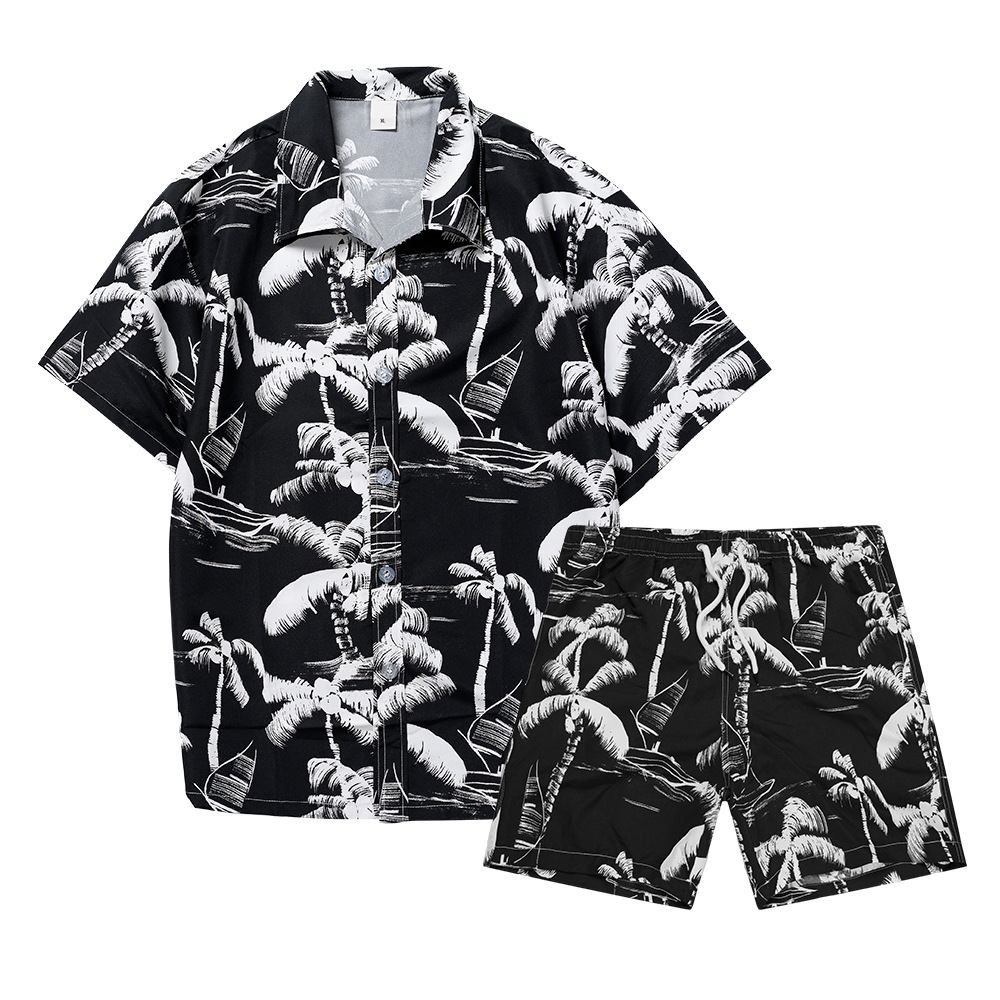 Męski zestaw: koszula z krótki – Summer Clothes Fashion recenzja i cena