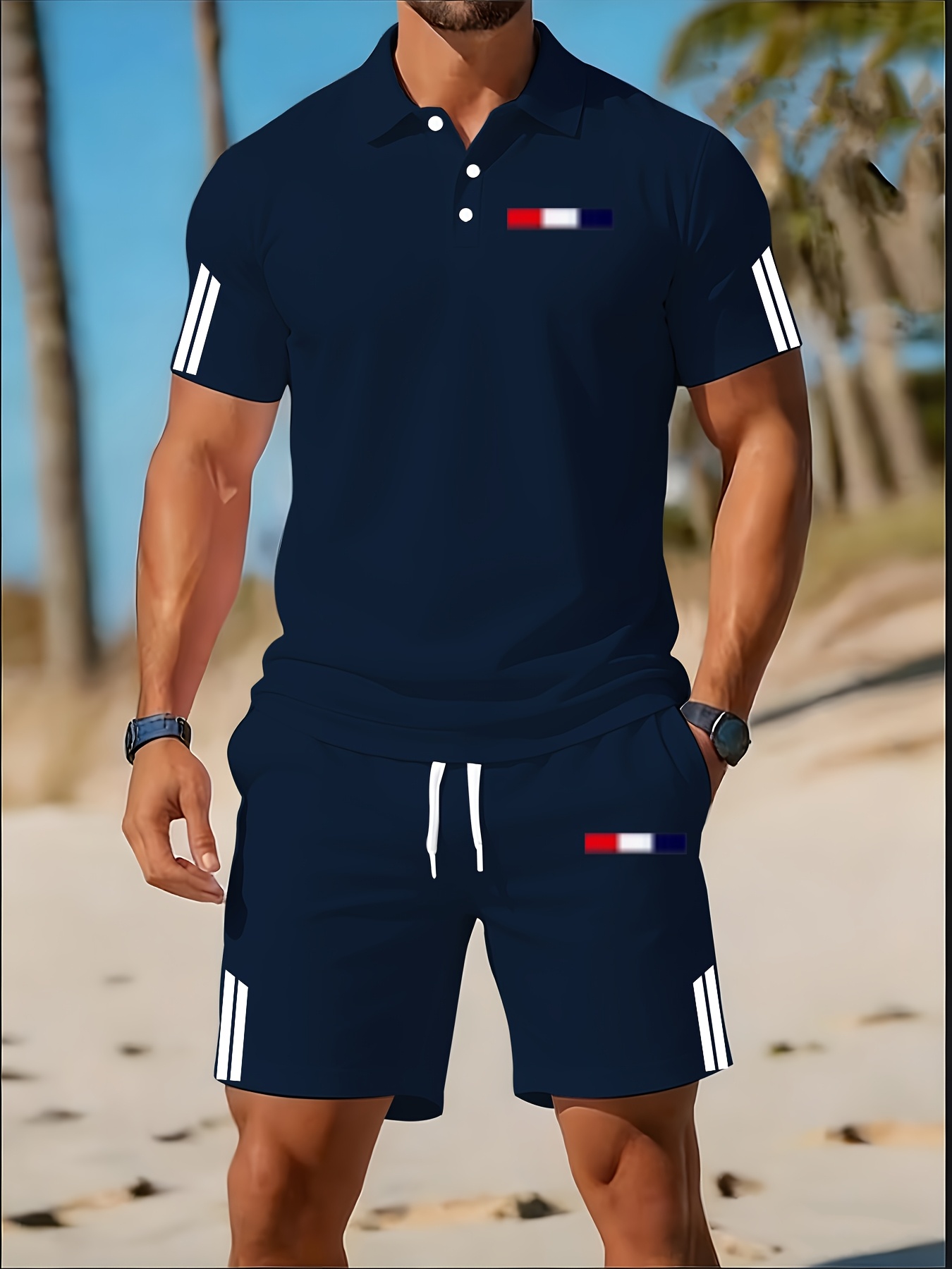 Męski zestaw polo na lato 2026 – Summer Clothing Shops recenzja i cena