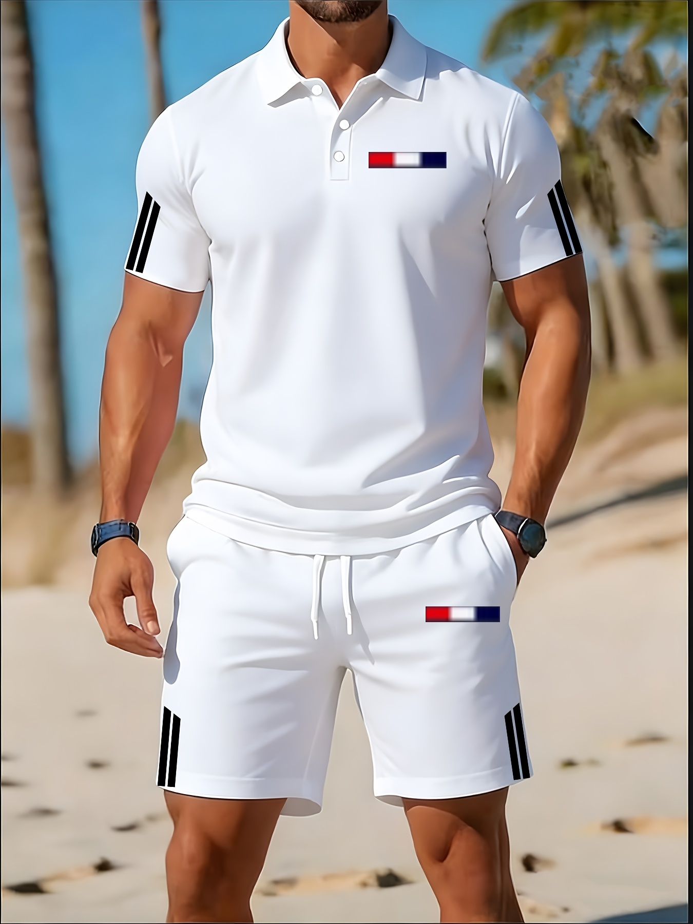 Męski zestaw polo na lato 2026 – Summer Clothing Shops recenzja i cena