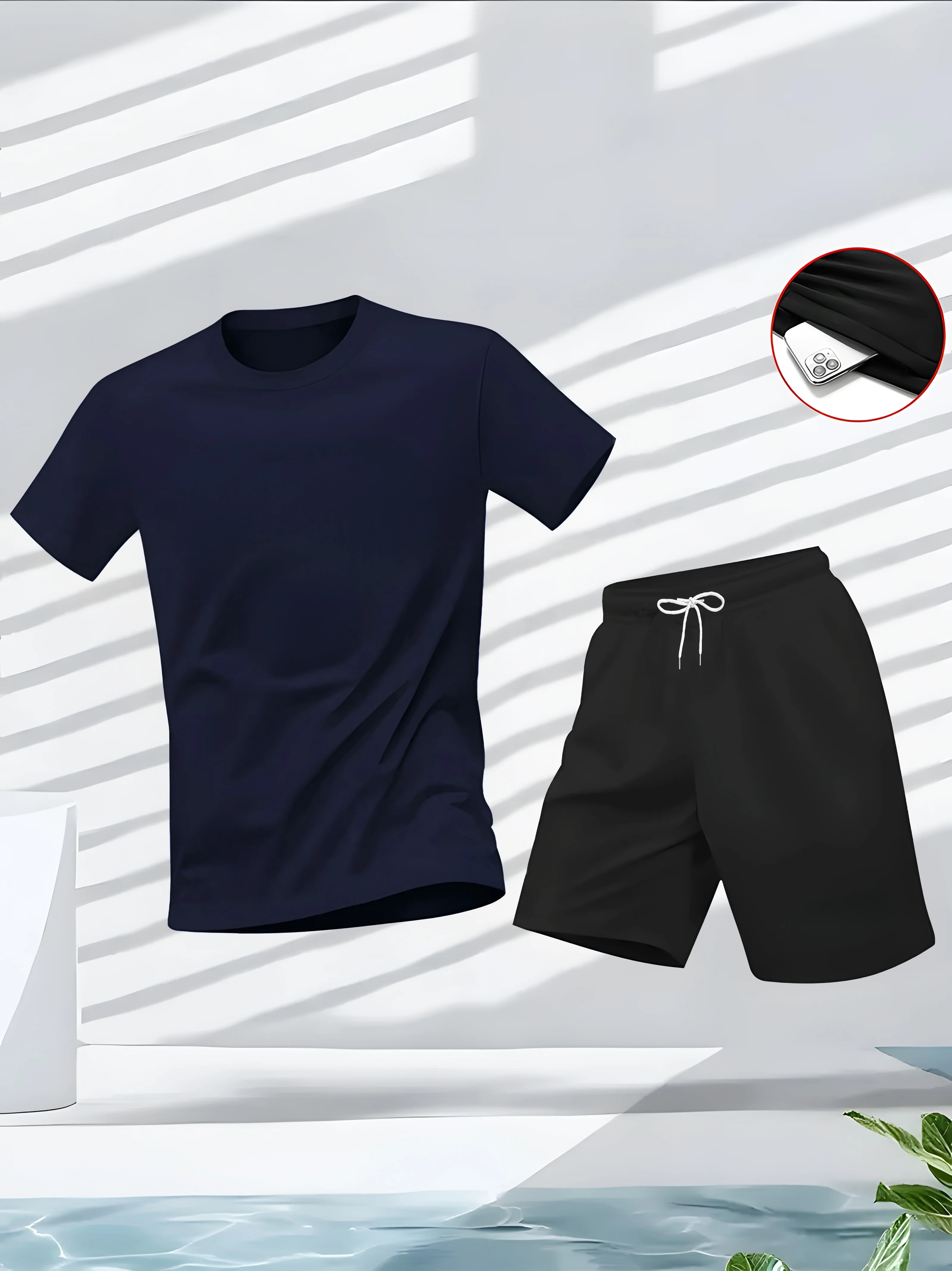 Męski garnitur 2-częściowy, mo – Summer Clothes Fashion recenzja i cena