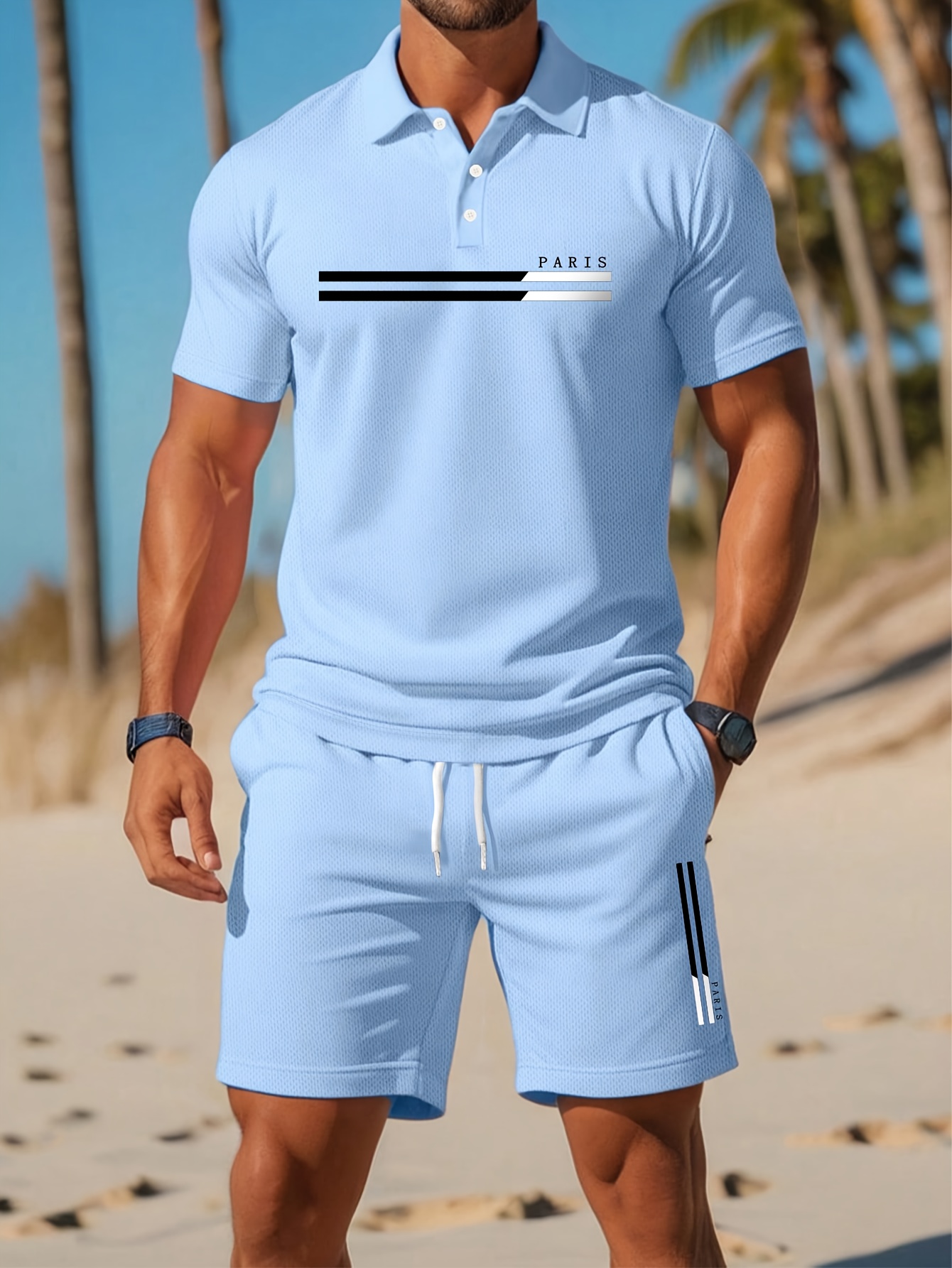 Męski zestaw polo na lato 2026 – Summer Clothing Shops recenzja i cena