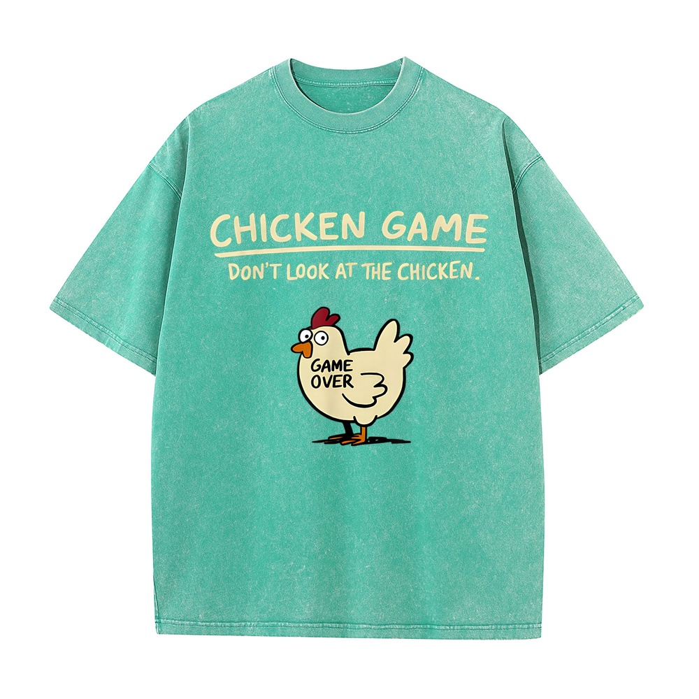 Zabawna koszulka z kurczakiem, – Summer Games Clothing Brand recenzja i cena