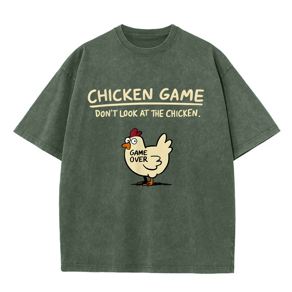 Zabawna koszulka z kurczakiem, – Summer Games Clothing Brand recenzja i cena