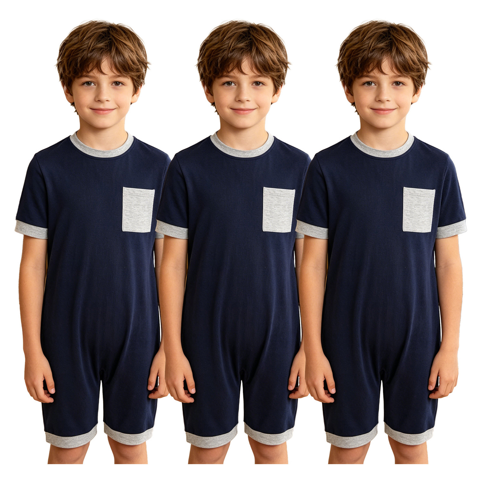 3 szt. Dziecięce kombinezony d – Summer Clothing Boys recenzja i cena
