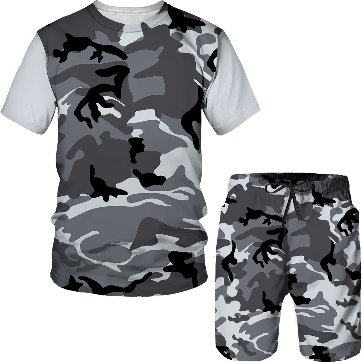 Męskie komplety kamuflażowe, k – Summer Knit Clothing recenzja i cena
