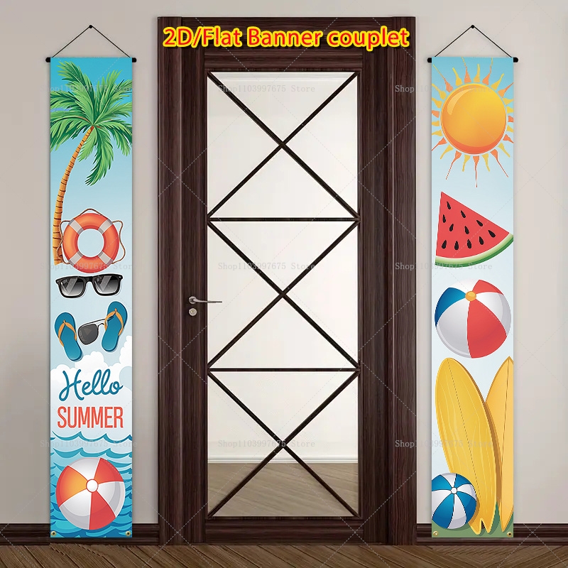 Dekoracje na letnie przyjęcie  – Summer Clothing Banner recenzja i cena