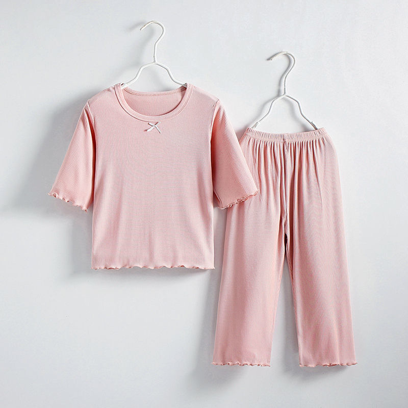 Piżamy Dziecięce Odzież Domowa – Summer Clothing Teen Girls recenzja i cena
