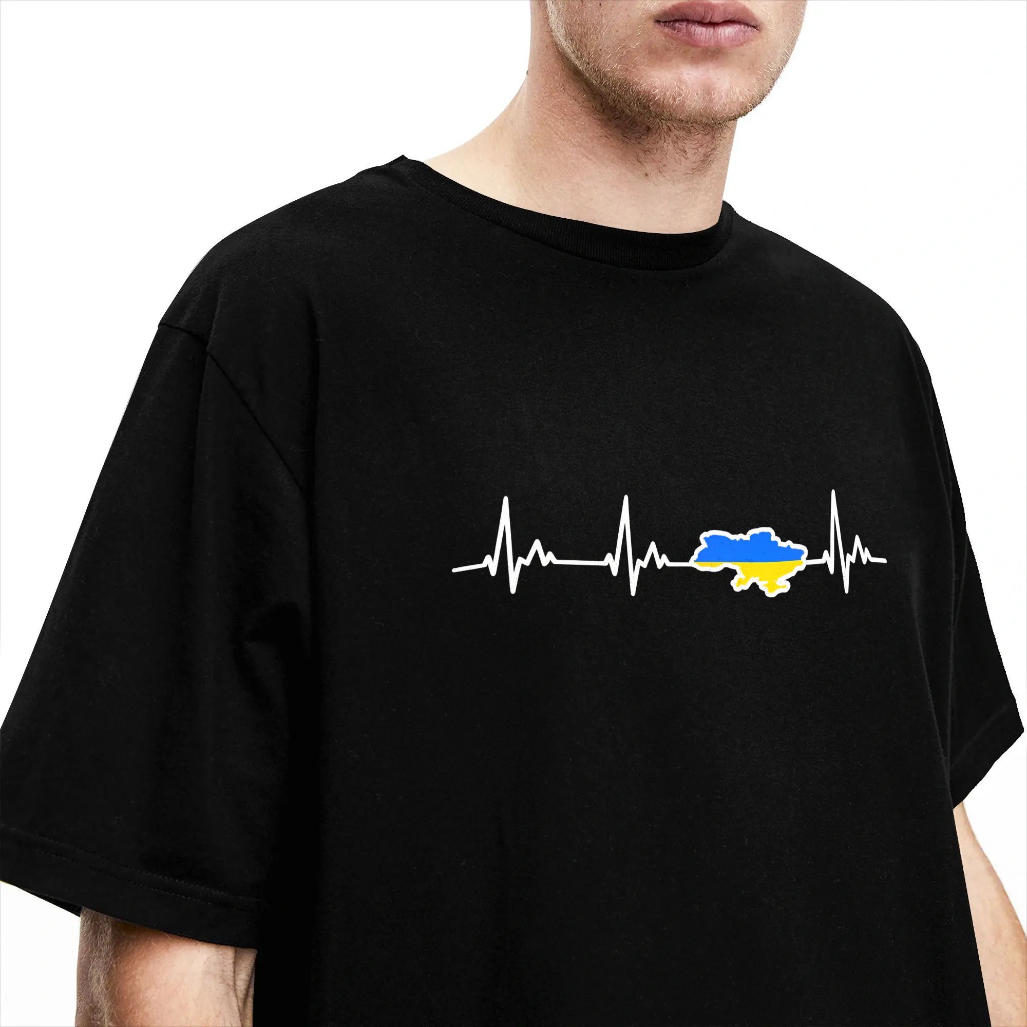 Prosta ukraińska koszulka z tr – Summer Clothing Banner recenzja i cena