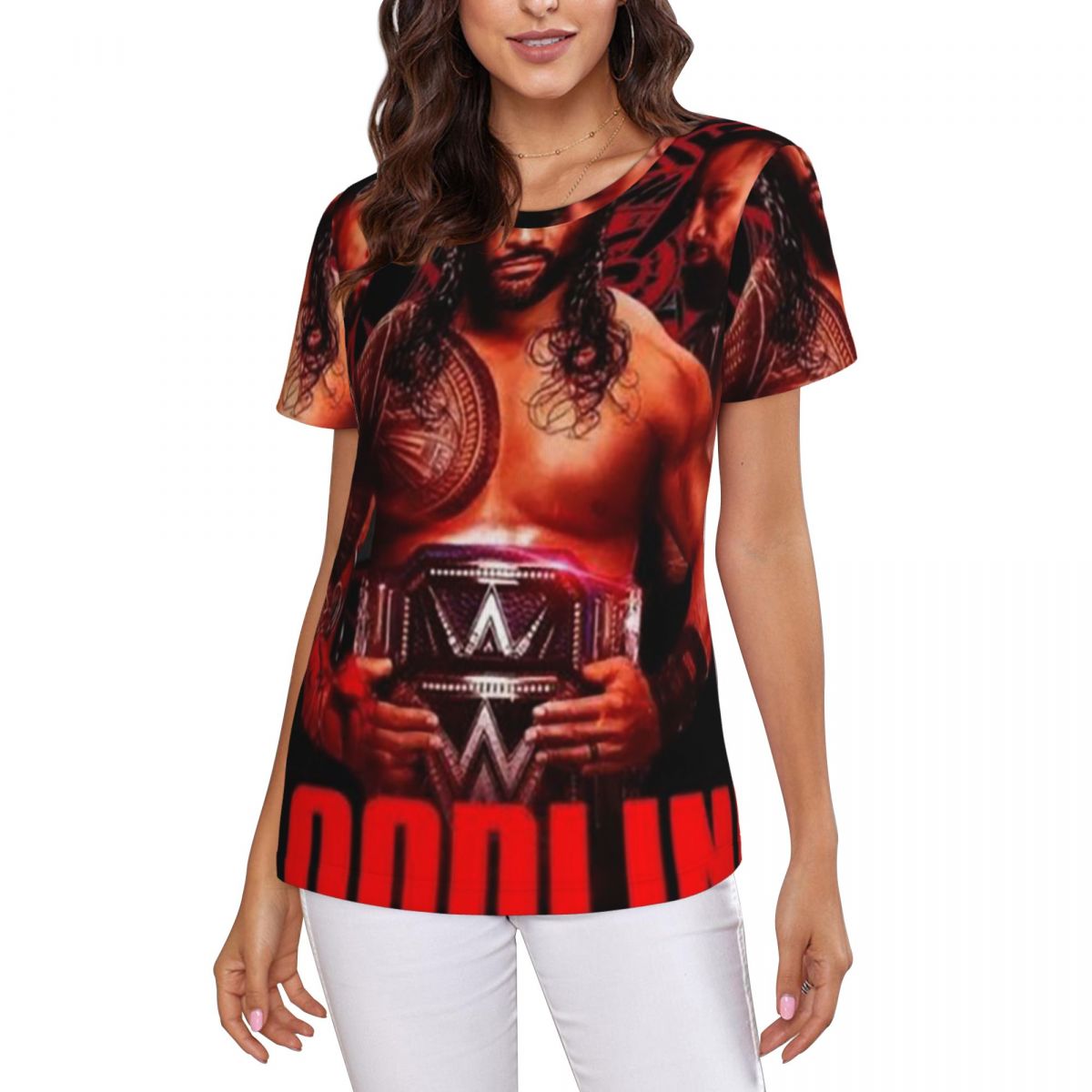 Koszulka wrestlingowa z Romane – Summer Reign Clothing recenzja i cena